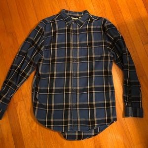 Highway 109 Blue and Black Flannel